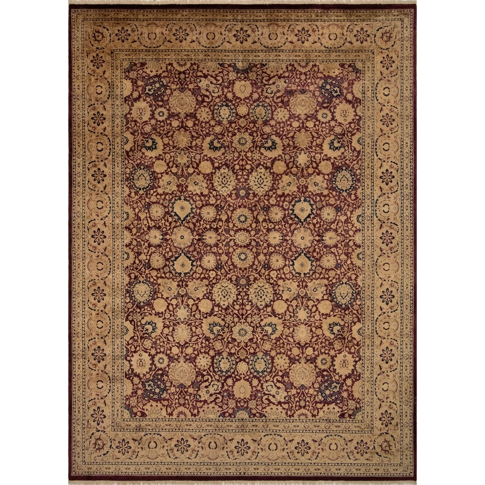 9'0 x 11'8 Noori Rug Ankara Nabil Area Rug Gold/Purple 9'0 x 11'8 Noori Rug Ankara Nabil Area Rug Gold/Purple